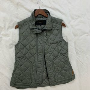 Coach quilted vest size small